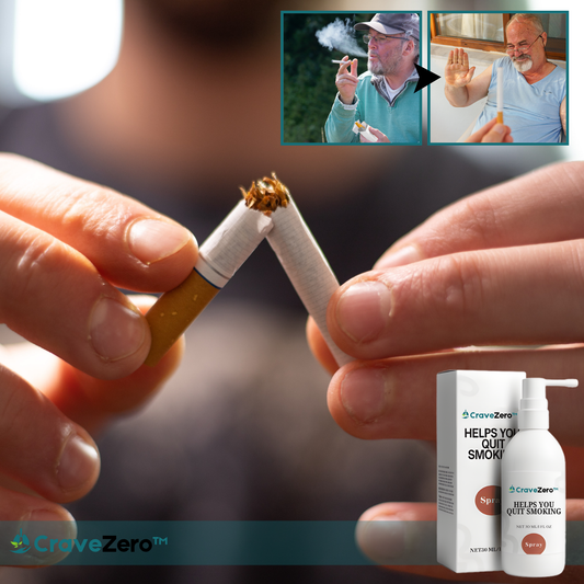 CraveZero™ Direct Werkende Anti-Nicotine Spray