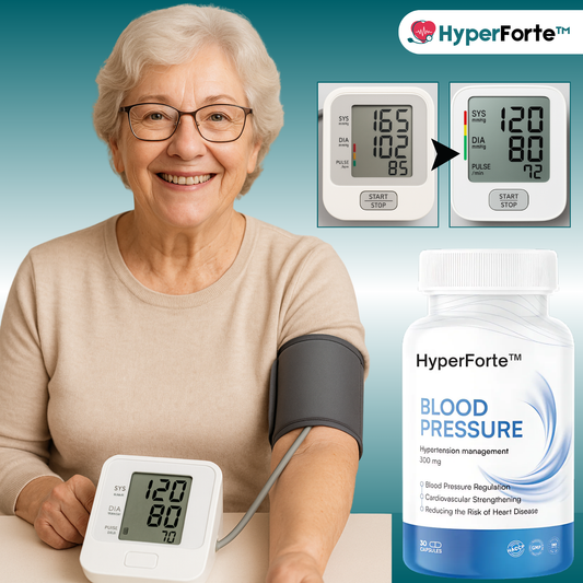 HyperForte™ Øjeblikkelige Blodtryks-Kapsler
