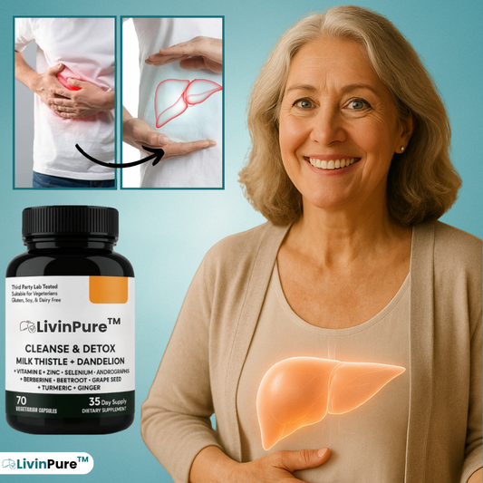 LivinPure™ Avanceret leverafgiftning kapsler
