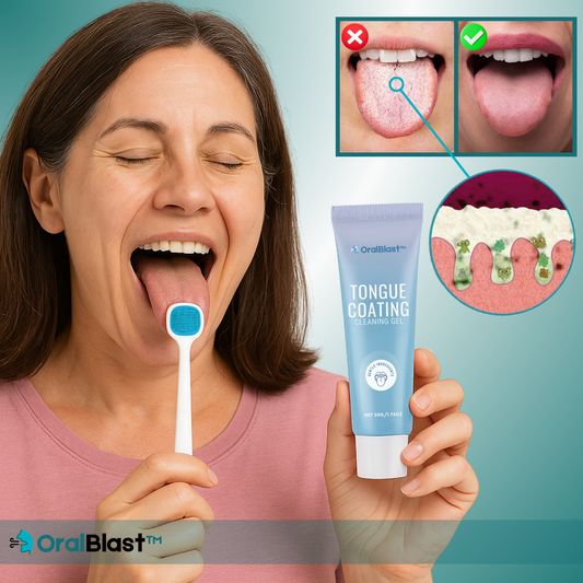 OralBlast™ Øjeblikkelig Tungerenser Gel